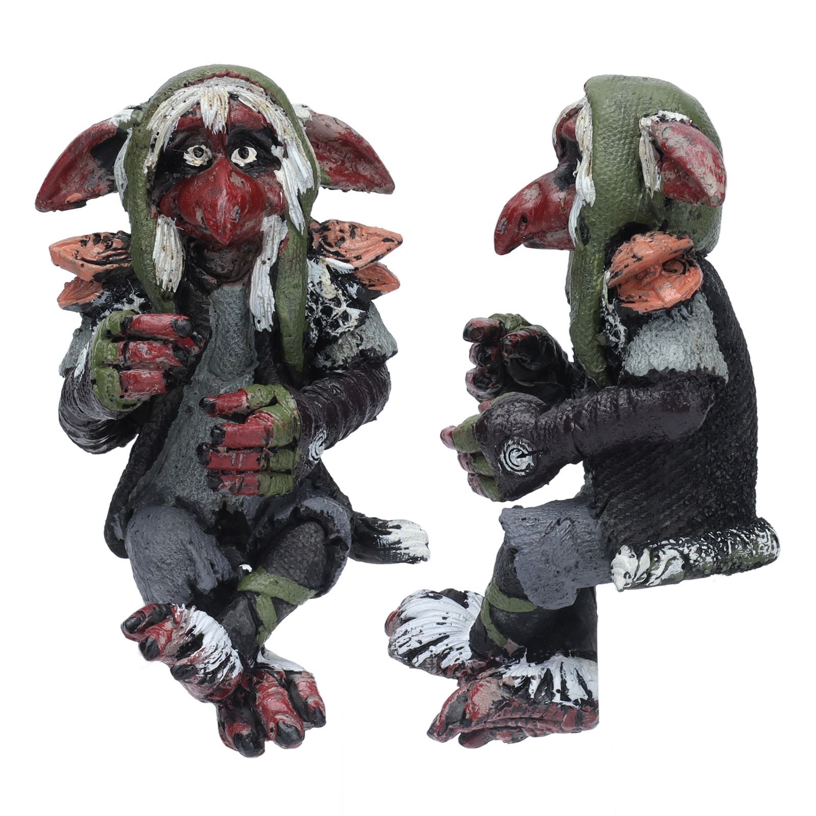 Resin Statue Garden Big Goblin Statue Leprechaun Anime Character Sculpture Home Decor Toys V1294-YM0523-3115210241611