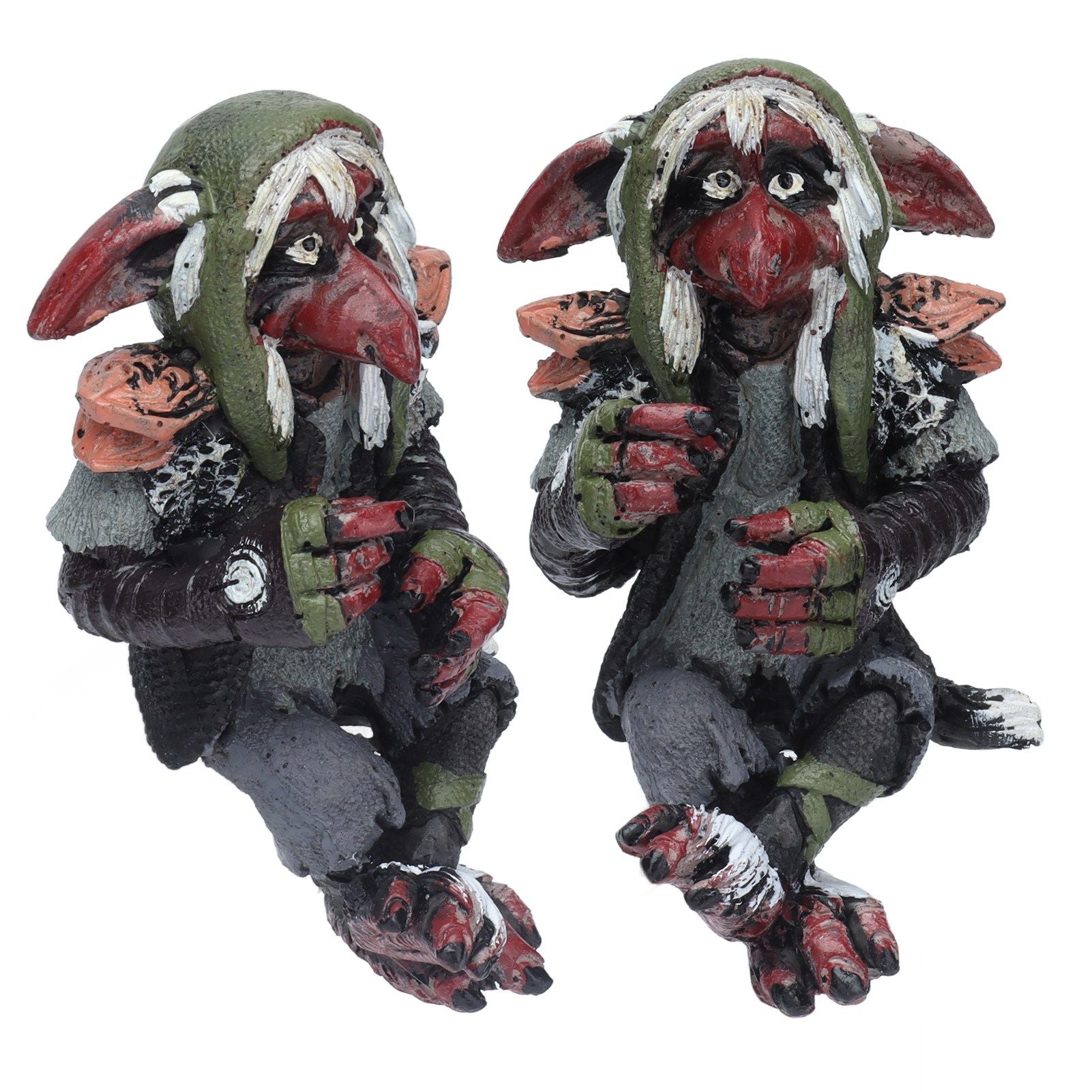 Resin Statue Garden Big Goblin Statue Leprechaun Anime Character Sculpture Home Decor Toys V1294-YM0523-3115210241611