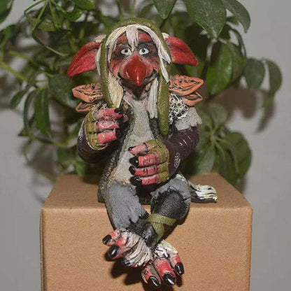 Resin Statue Garden Big Goblin Statue Leprechaun Anime Character Sculpture Home Decor Toys V1294-YM0523-3115210241611