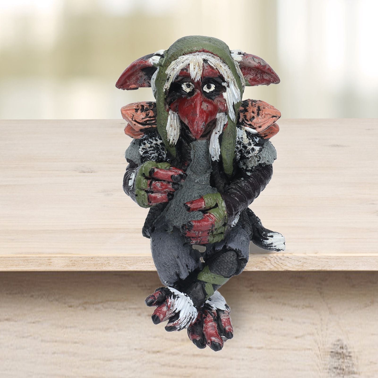 Resin Statue Garden Big Goblin Statue Leprechaun Anime Character Sculpture Home Decor Toys V1294-YM0523-3115210241611