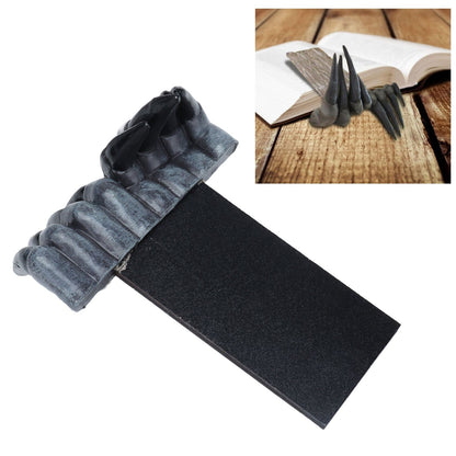 3D Devil's Hand Bookmark Innovative Synthetic Resin Tabletop Ornament Art Craft Stationery Gift V1294-YM0523-3115210242311