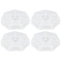 7 Grids Storage Box Clear Plastic Organizer Containers for Fishing Jewelry Pills V1294-YM0523-3115210244311