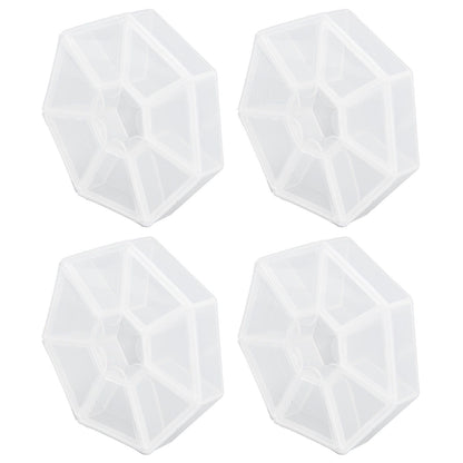 7 Grids Storage Box Clear Plastic Organizer Containers for Fishing Jewelry Pills V1294-YM0523-3115210244311