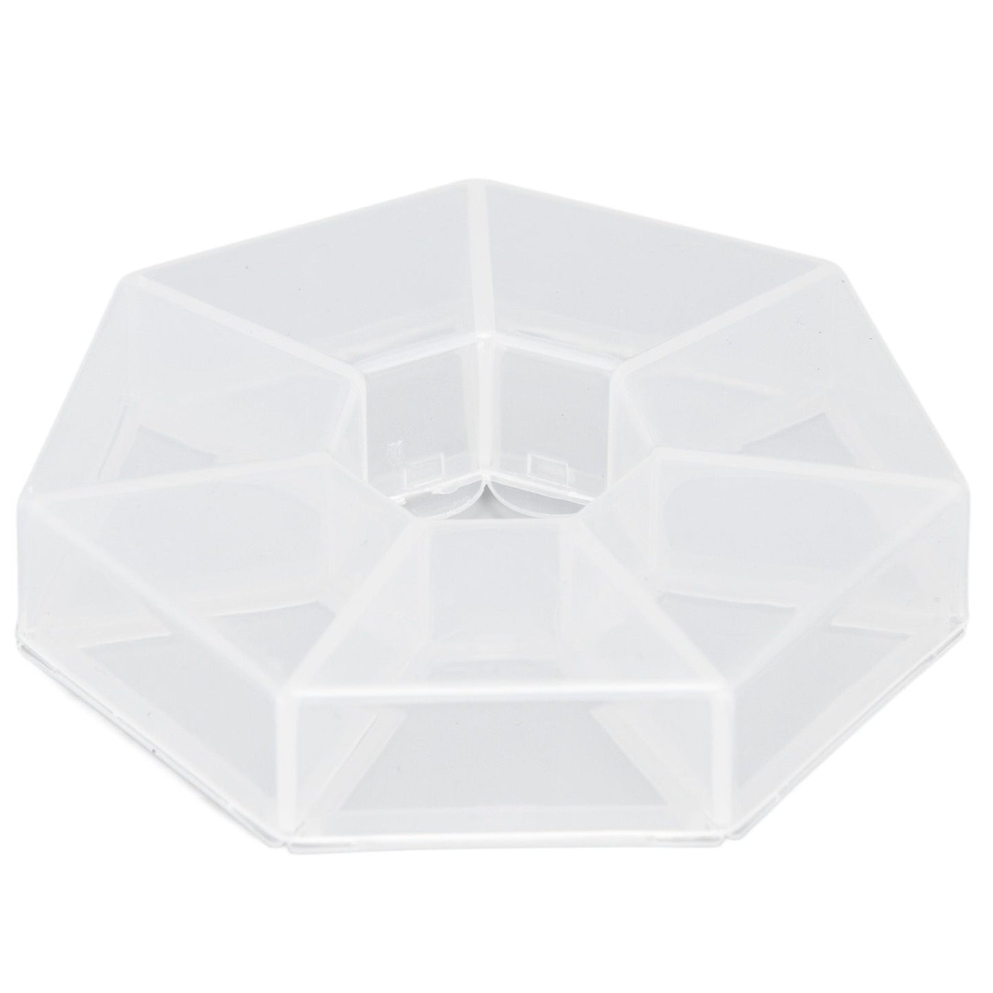 7 Grids Storage Box Clear Plastic Organizer Containers for Fishing Jewelry Pills V1294-YM0523-3115210244311