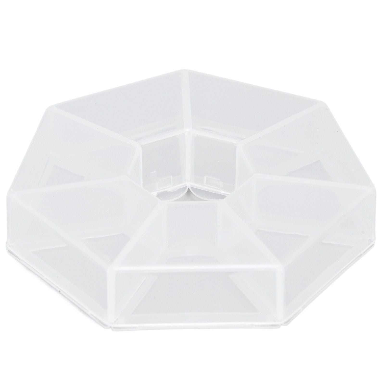 7 Grids Storage Box Clear Plastic Organizer Containers for Fishing Jewelry Pills V1294-YM0523-3115210244311