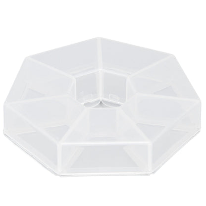 7 Grids Storage Box Clear Plastic Organizer Containers for Fishing Jewelry Pills V1294-YM0523-3115210244311