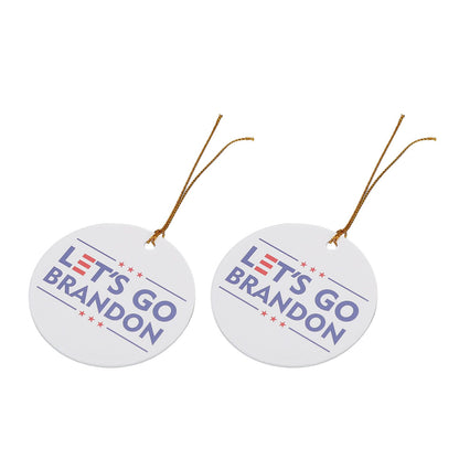 2Set Innovative Ornament Ceramic Christmas Tree Hanging Pendant for Party Wedding Decoration V1294-YM0523-3115210254011