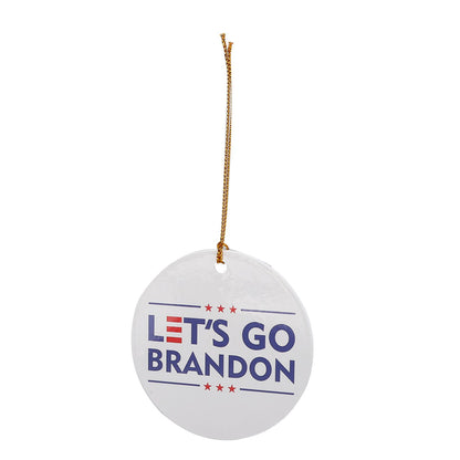 2Set Innovative Ornament Ceramic Christmas Tree Hanging Pendant for Party Wedding Decoration V1294-YM0523-3115210254011