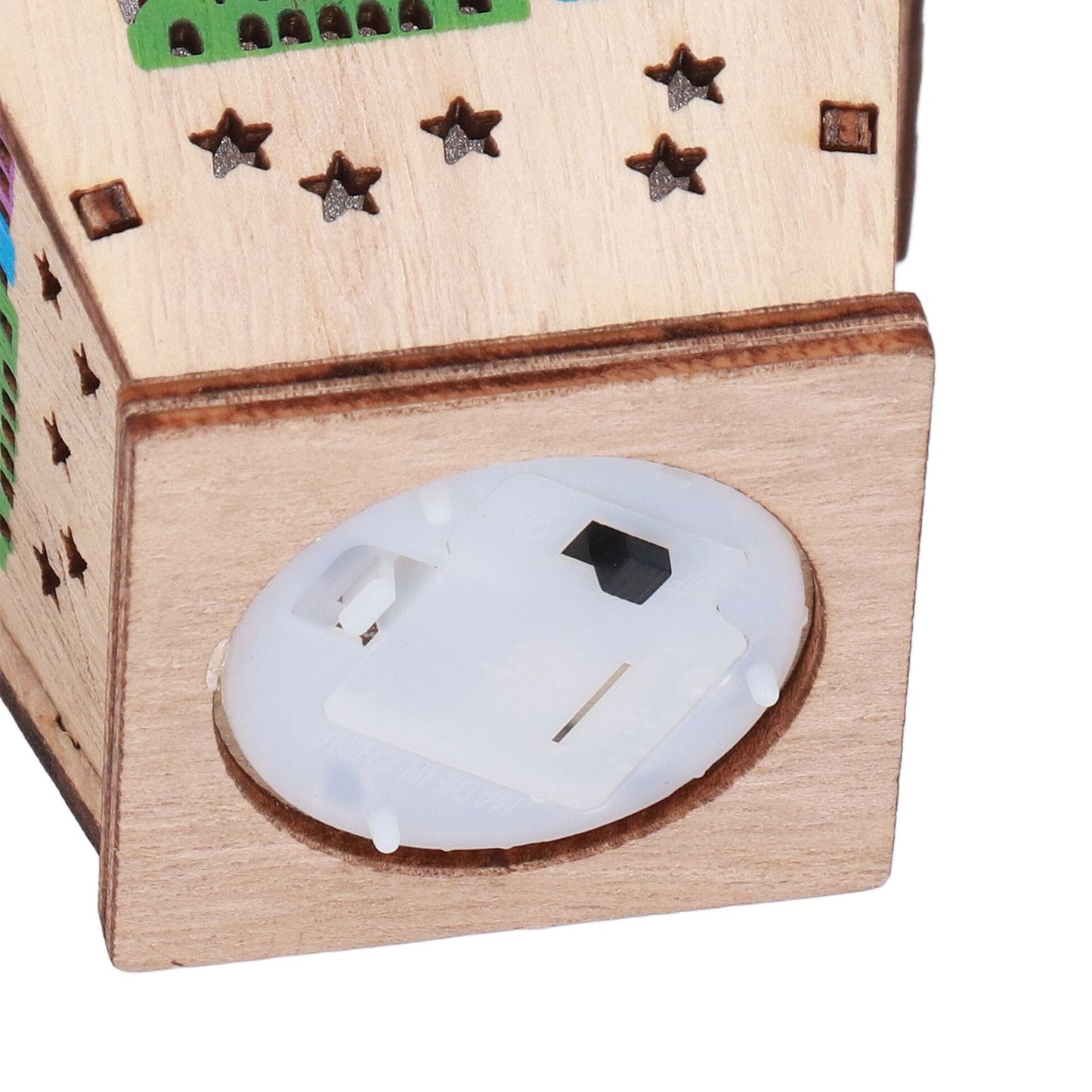 Ramadan Lamp Three Dimensional House Shape Unique Design Hanging Light Wooden Decorative Lamp Crafts Ornaments V1294-YM0523-3115210293911