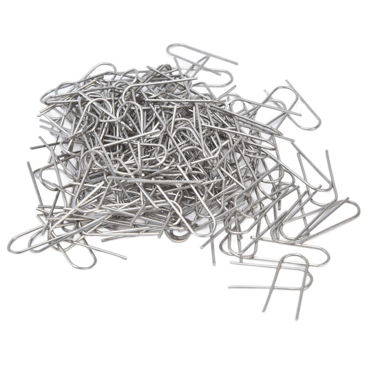 200 Pcs Wire Jump Rings Nickel Chromium Alloy U Shaped Ring Hook for Pendants Ceramic Jewelry Glass Melting V1294-YM0523-3115210295111