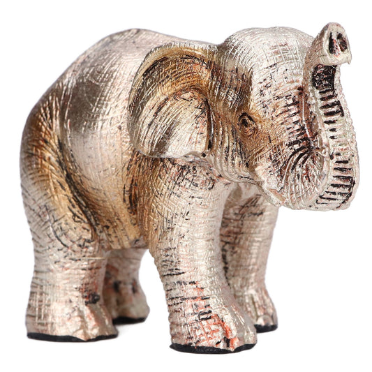 Elephant Statue Synthetic Resin Retro Style Exquisite Workmanship Elegant Cute Elephant Decoration V1294-YM0523-3115210295711