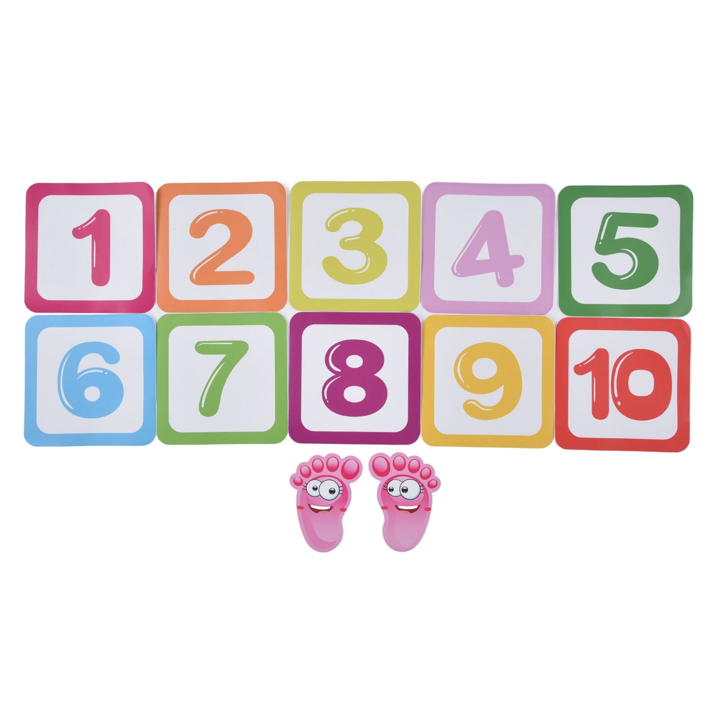 Game Floor Sticker Classic Number Environmental Protection PVC Waterproof Number Game Sticker V1294-YM0523-3115210296111
