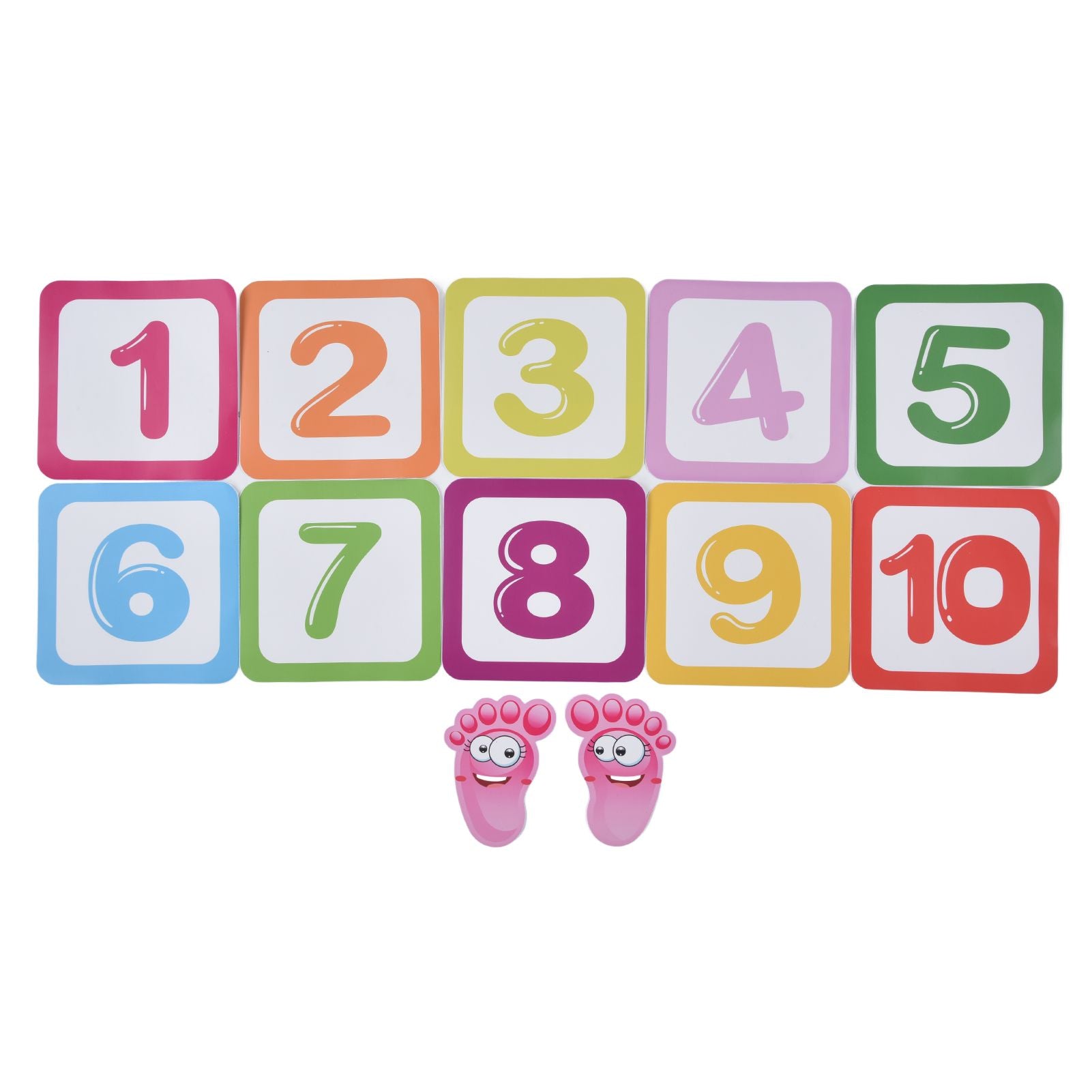 Game Floor Sticker Classic Number Environmental Protection PVC Waterproof Number Game Sticker V1294-YM0523-3115210296111