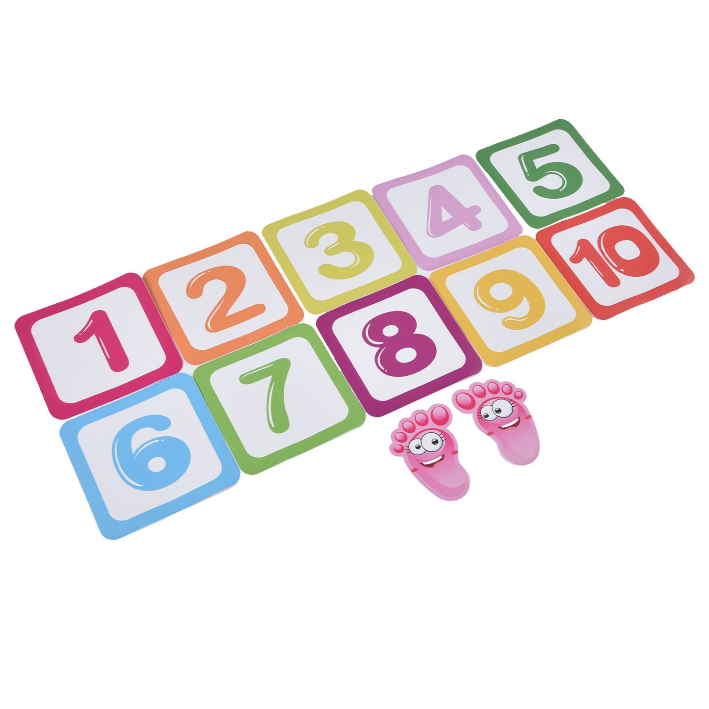 Game Floor Sticker Classic Number Environmental Protection PVC Waterproof Number Game Sticker V1294-YM0523-3115210296111