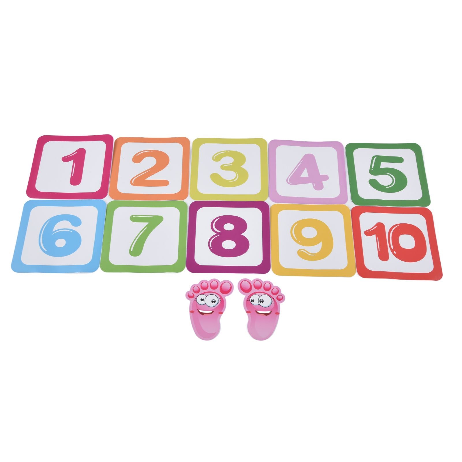 Game Floor Sticker Classic Number Environmental Protection PVC Waterproof Number Game Sticker V1294-YM0523-3115210296111