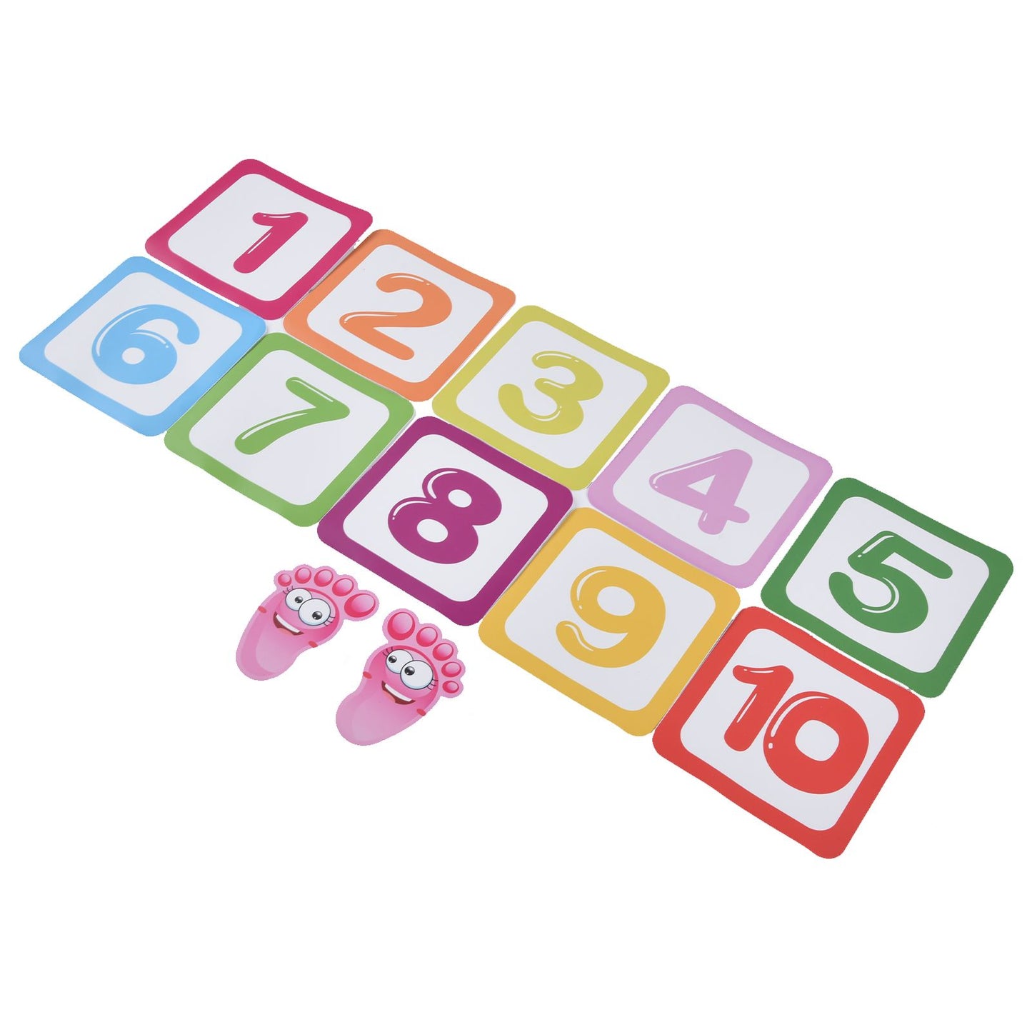 Game Floor Sticker Classic Number Environmental Protection PVC Waterproof Number Game Sticker V1294-YM0523-3115210296111