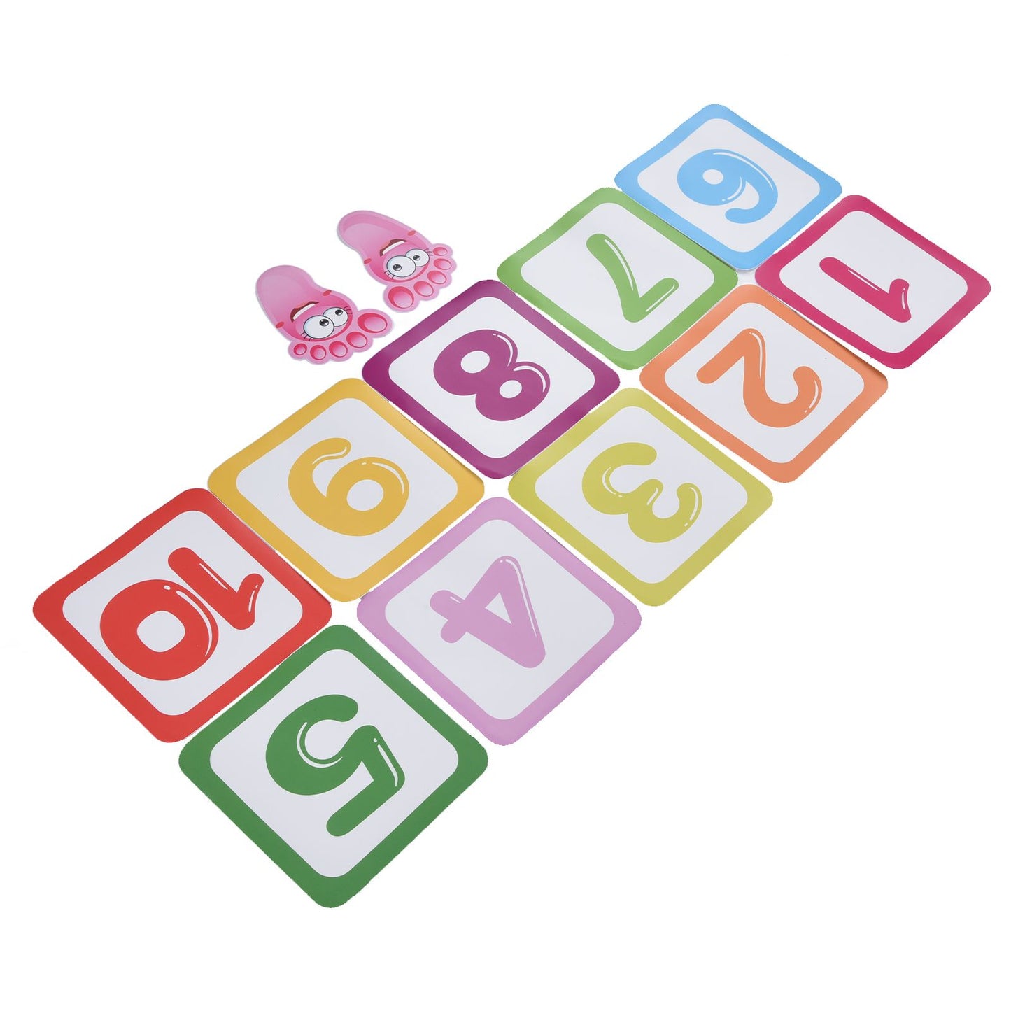 Game Floor Sticker Classic Number Environmental Protection PVC Waterproof Number Game Sticker V1294-YM0523-3115210296111
