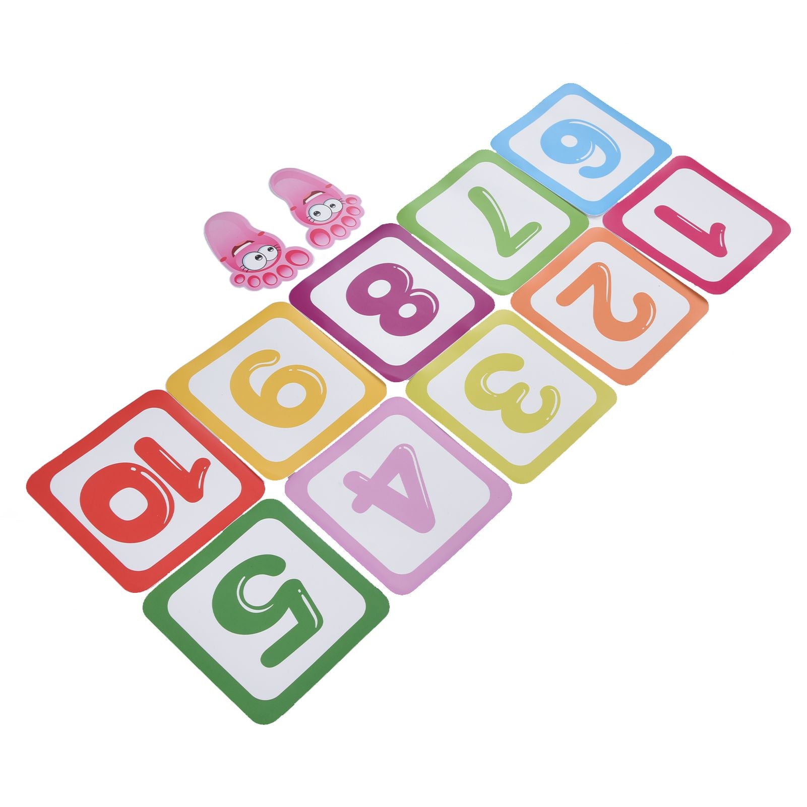 Game Floor Sticker Classic Number Environmental Protection PVC Waterproof Number Game Sticker V1294-YM0523-3115210296111