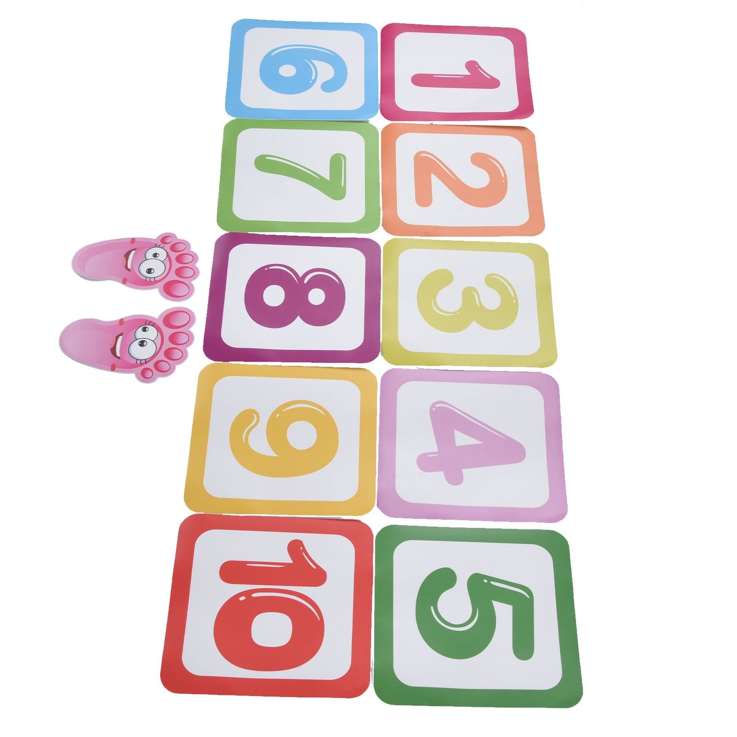 Game Floor Sticker Classic Number Environmental Protection PVC Waterproof Number Game Sticker V1294-YM0523-3115210296111