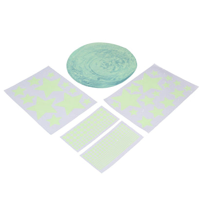 DIY Wall Sticker Glowing Star Luminous Wall Sticker PVC Wall Paper for Kids Bedroom Decoration V1294-YM0523-3115210296311