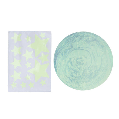 DIY Wall Sticker Glowing Star Luminous Wall Sticker PVC Wall Paper for Kids Bedroom Decoration V1294-YM0523-3115210296311