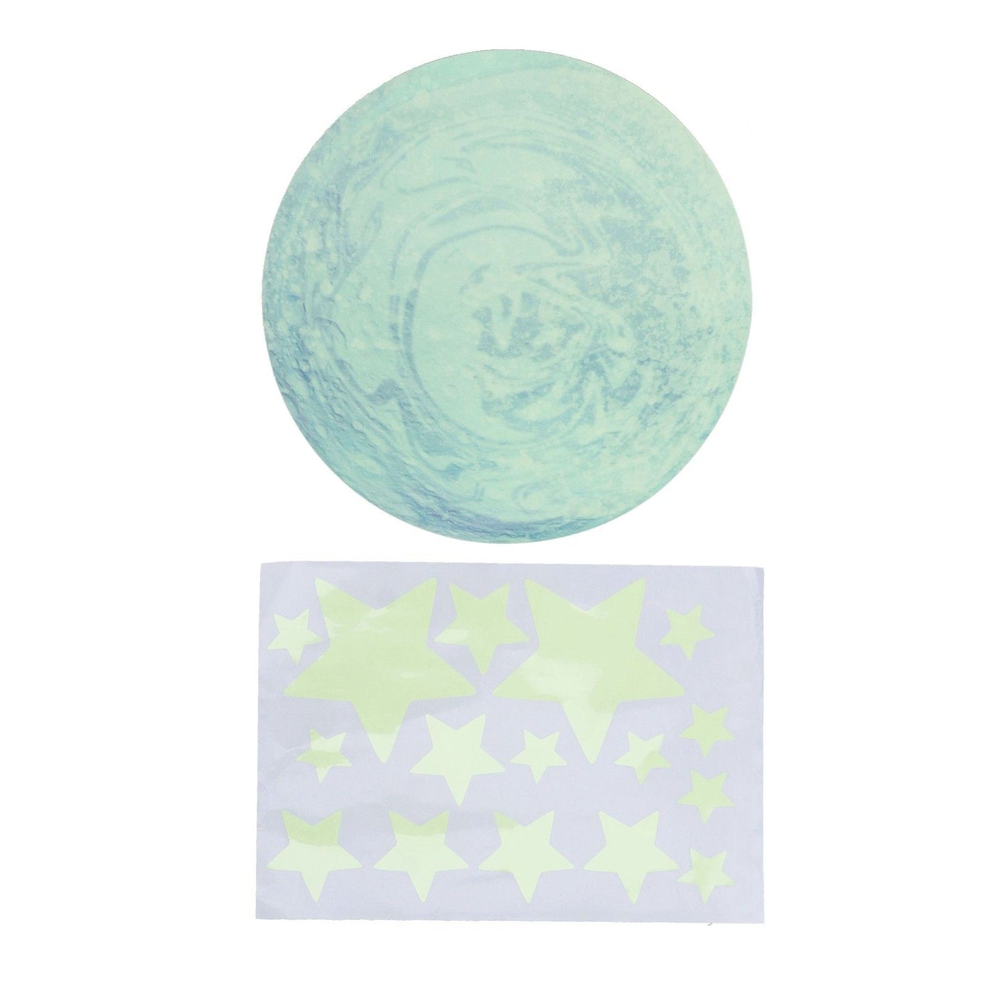 DIY Wall Sticker Glowing Star Luminous Wall Sticker PVC Wall Paper for Kids Bedroom Decoration V1294-YM0523-3115210296311