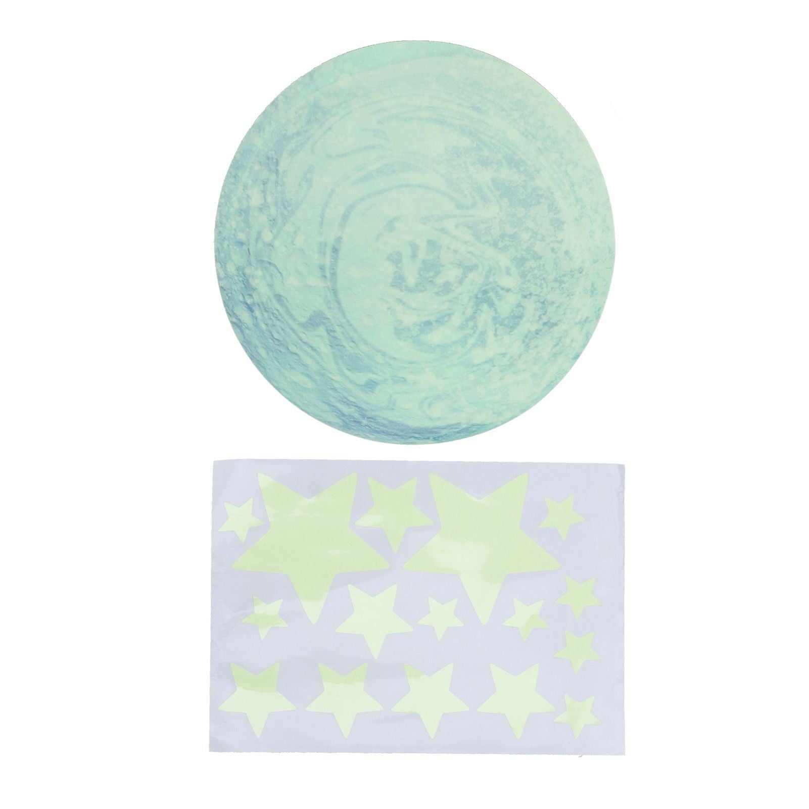 DIY Wall Sticker Glowing Star Luminous Wall Sticker PVC Wall Paper for Kids Bedroom Decoration V1294-YM0523-3115210296311
