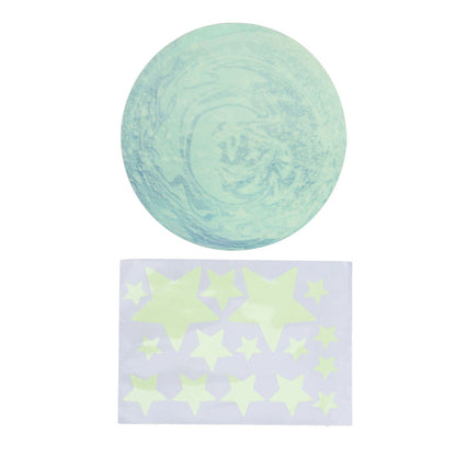 DIY Wall Sticker Glowing Star Luminous Wall Sticker PVC Wall Paper for Kids Bedroom Decoration V1294-YM0523-3115210296311