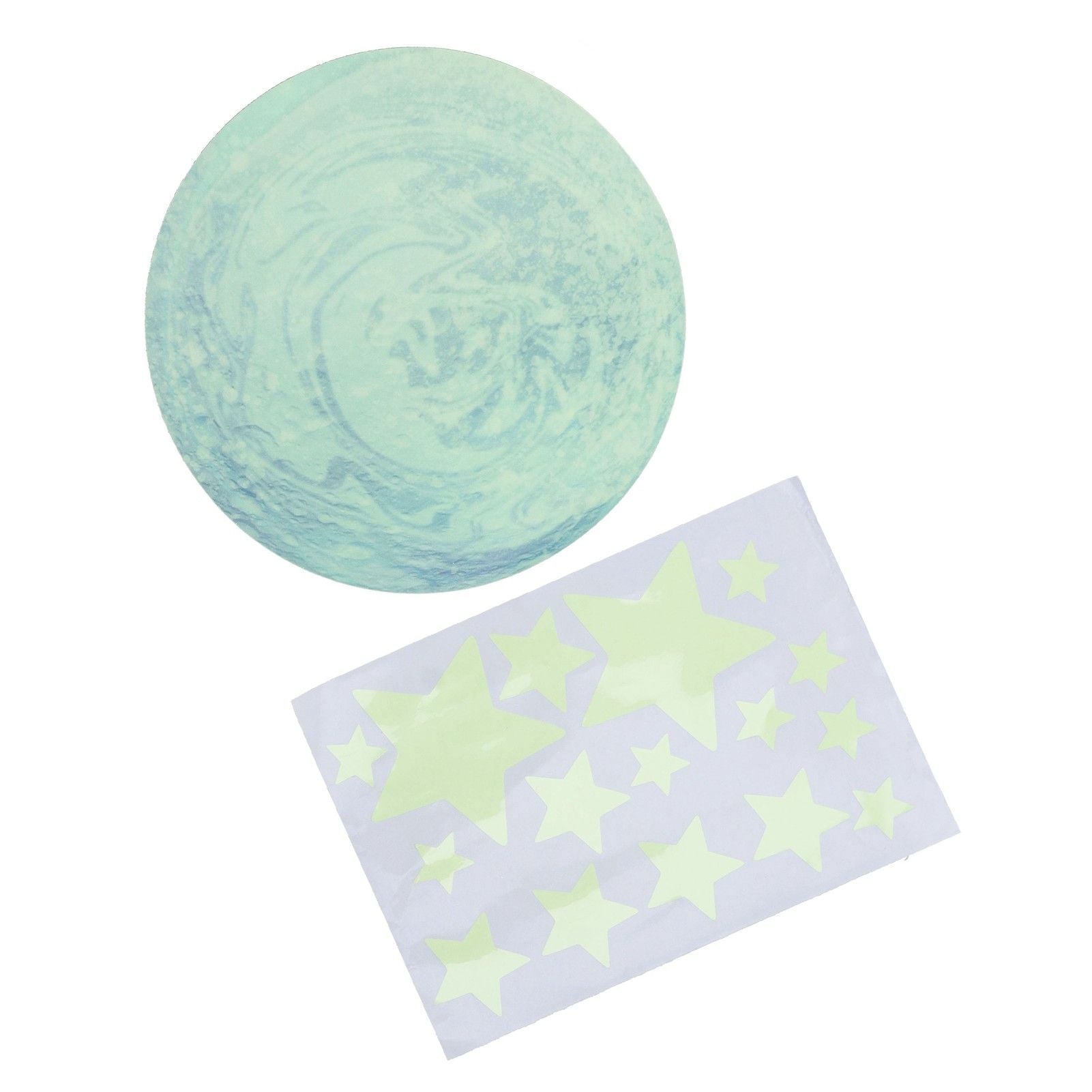 DIY Wall Sticker Glowing Star Luminous Wall Sticker PVC Wall Paper for Kids Bedroom Decoration V1294-YM0523-3115210296311