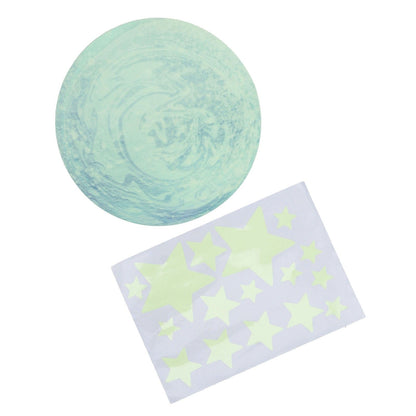 DIY Wall Sticker Glowing Star Luminous Wall Sticker PVC Wall Paper for Kids Bedroom Decoration V1294-YM0523-3115210296311