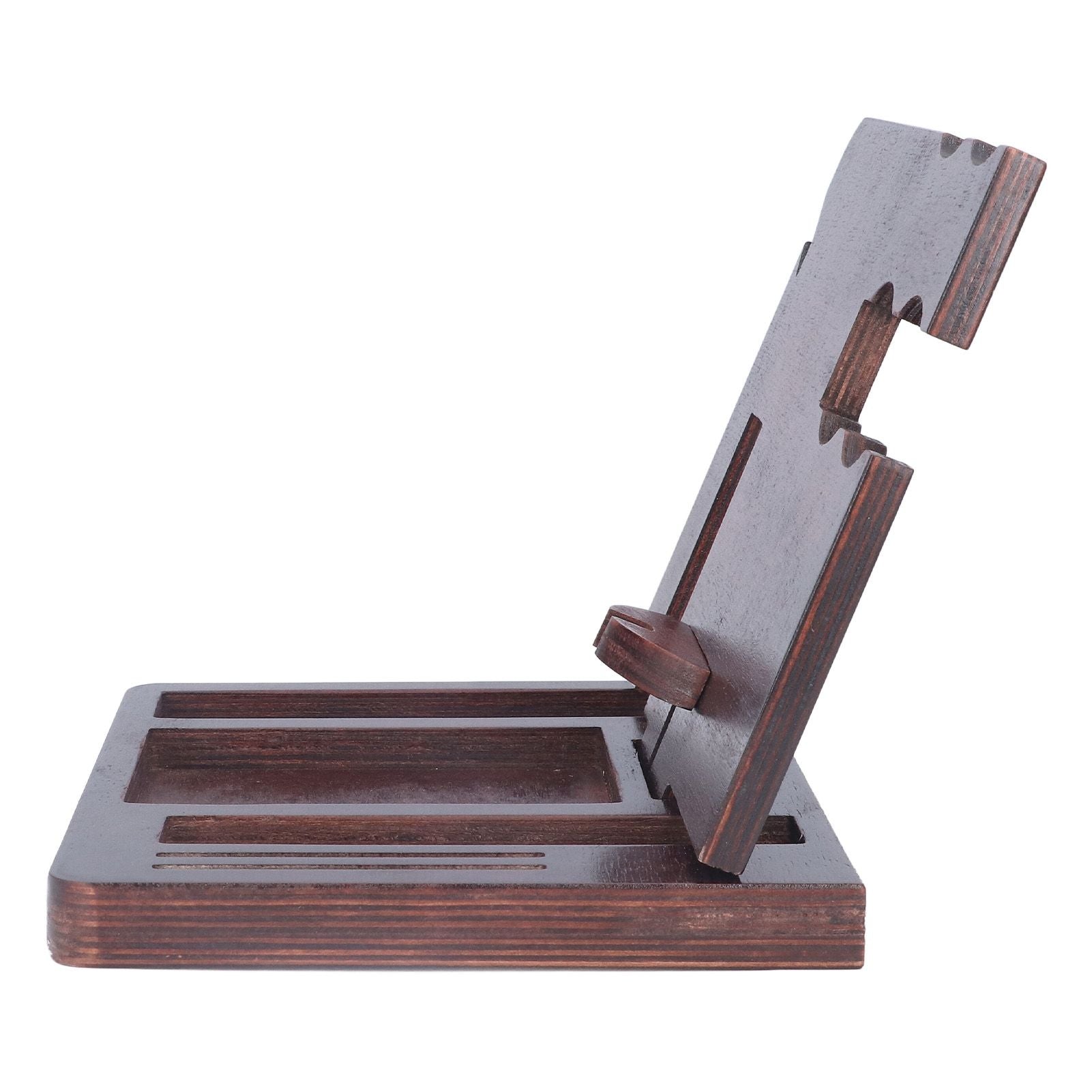 Desktop Storage Bracket Multifunctional Wooden Mobile Phone Base Watch Glasses Key Desktop Storage Bracket V1294-YM0523-3115210297311