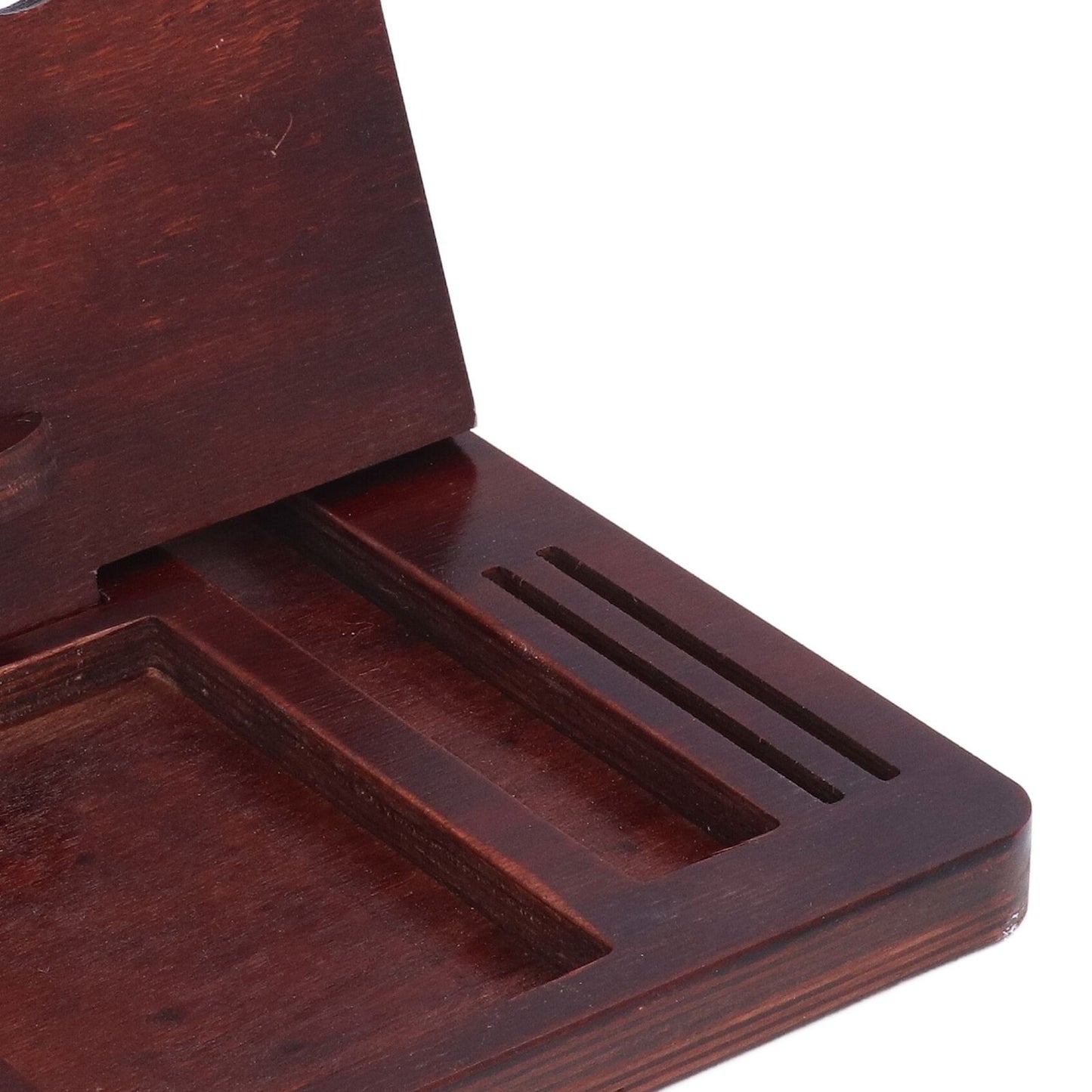 Desktop Storage Bracket Multifunctional Wooden Mobile Phone Base Watch Glasses Key Desktop Storage Bracket V1294-YM0523-3115210297311