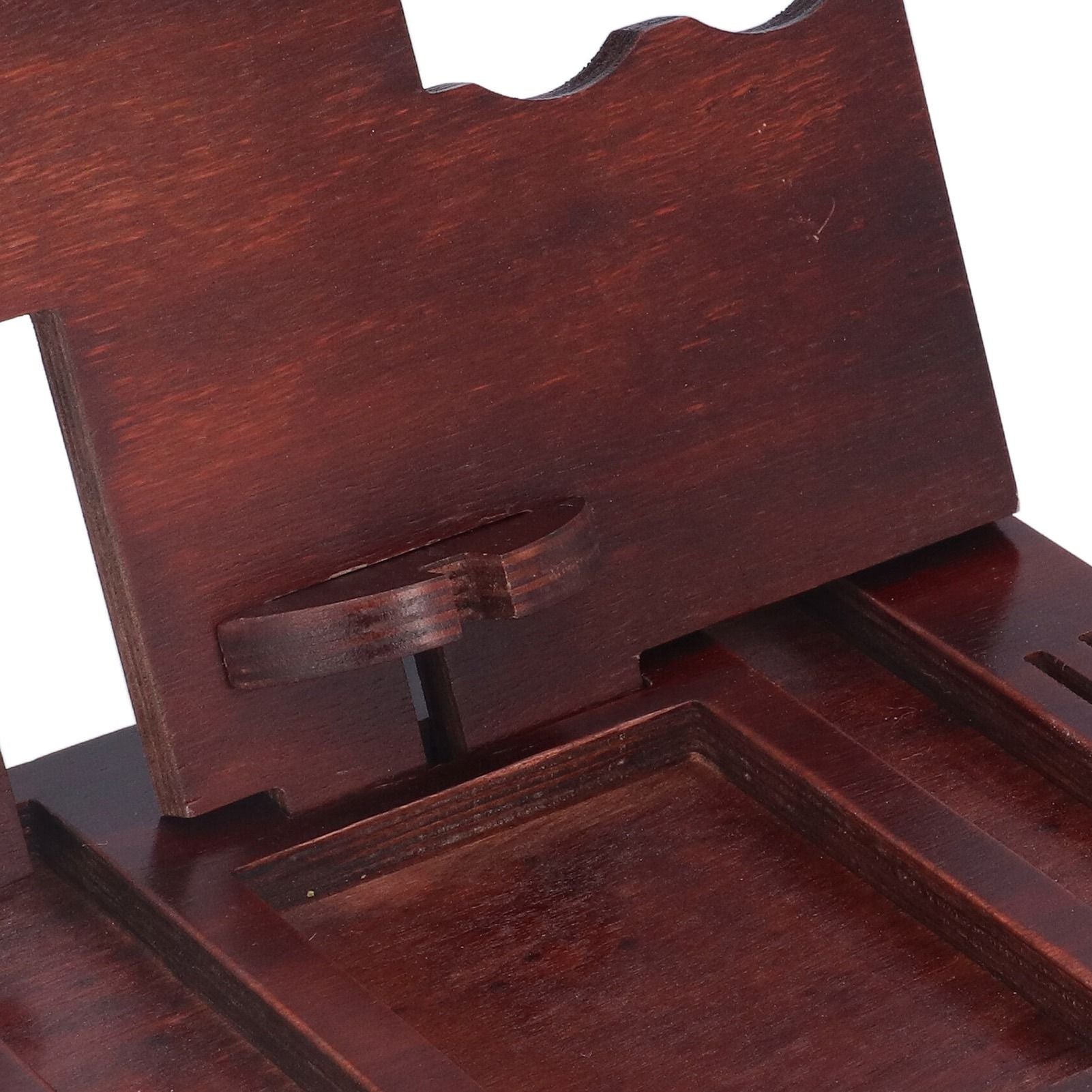 Desktop Storage Bracket Multifunctional Wooden Mobile Phone Base Watch Glasses Key Desktop Storage Bracket V1294-YM0523-3115210297311