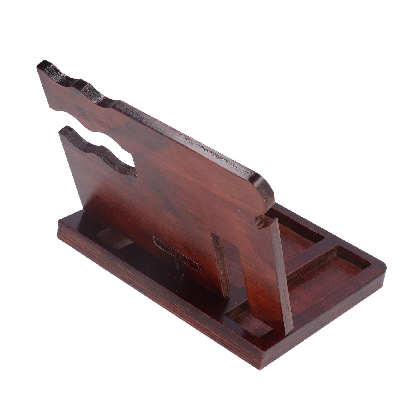 Desktop Storage Bracket Multifunctional Wooden Mobile Phone Base Watch Glasses Key Desktop Storage Bracket V1294-YM0523-3115210297311