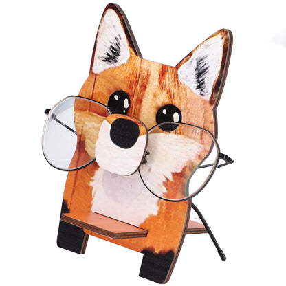 Animal Shape Glasses Holder Unique Beautiful Design Natural Odorless Composite Wood Eyeglasses Display V1294-YM0523-3115220001911