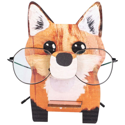 Animal Shape Glasses Holder Unique Beautiful Design Natural Odorless Composite Wood Eyeglasses Display V1294-YM0523-3115220001911