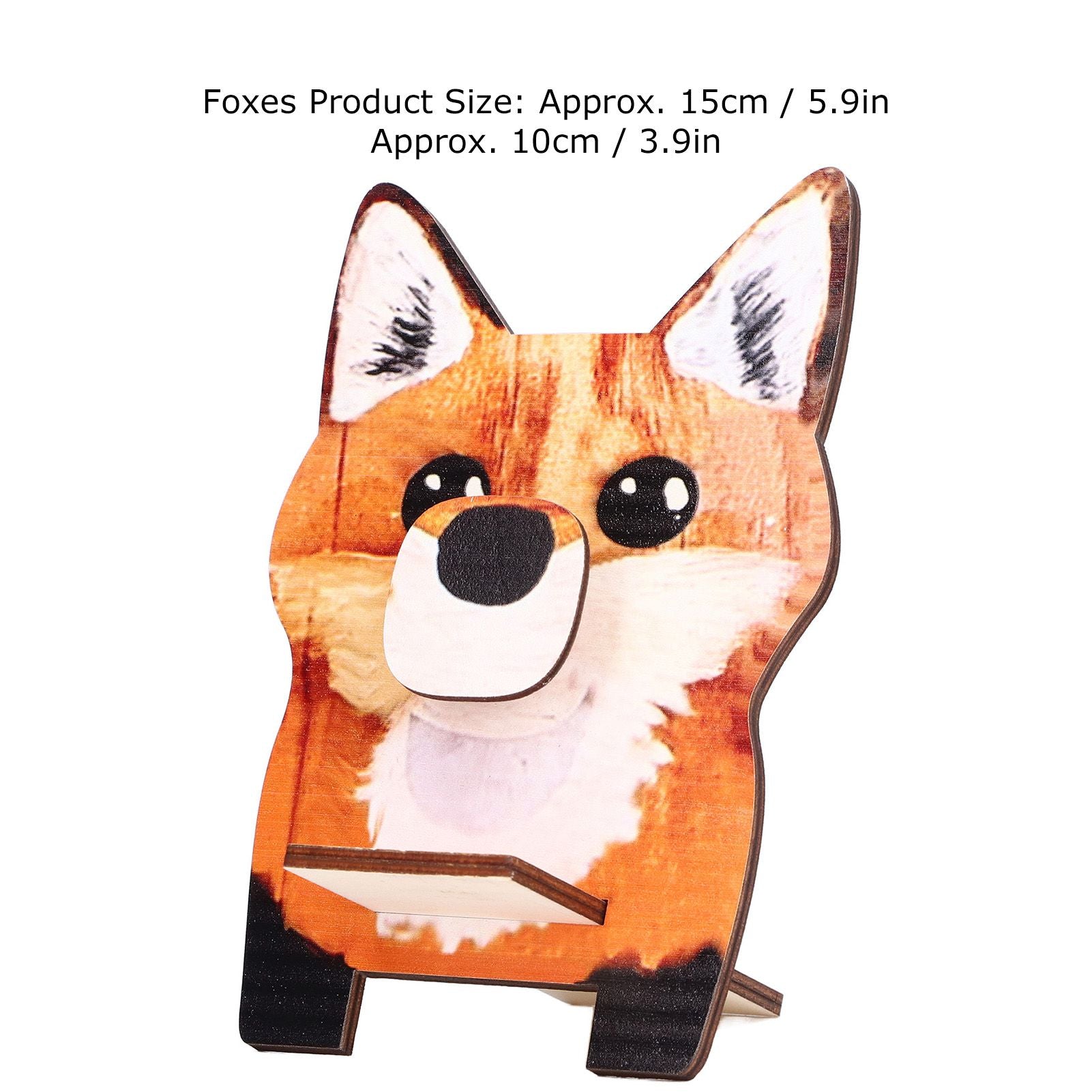 Animal Shape Glasses Holder Unique Beautiful Design Natural Odorless Composite Wood Eyeglasses Display V1294-YM0523-3115220001911