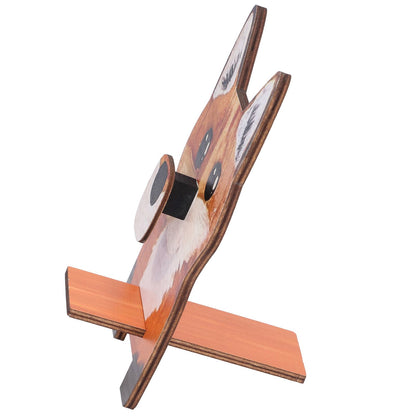 Animal Shape Glasses Holder Unique Beautiful Design Natural Odorless Composite Wood Eyeglasses Display V1294-YM0523-3115220001911