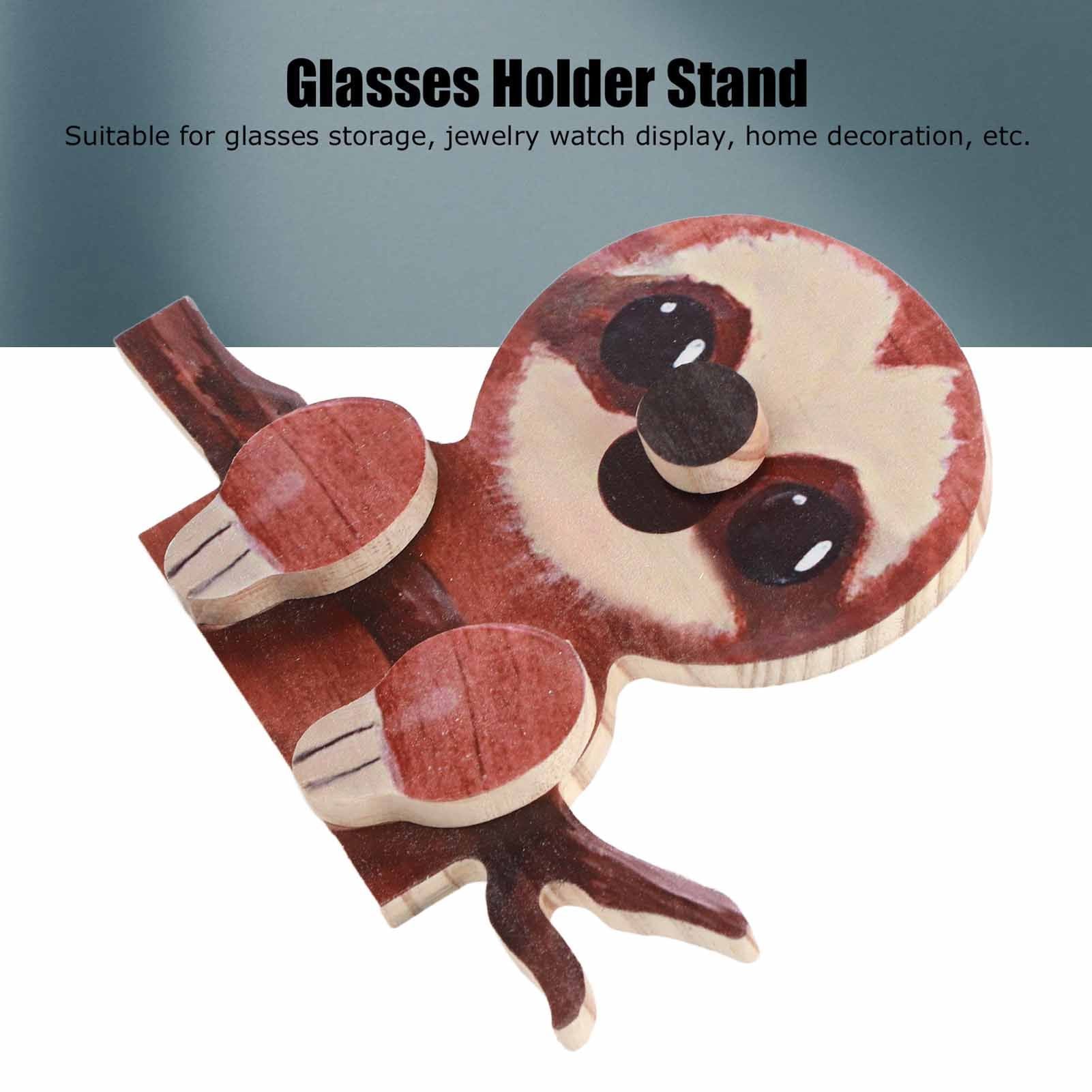 Animal Shape Glasses Holder Unique Beautiful Design Natural Odorless Composite Wood Eyeglasses Display V1294-YM0523-3115220001912