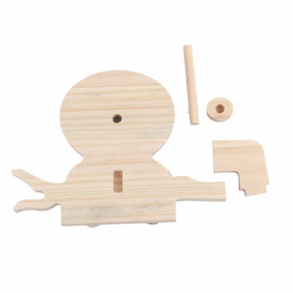 Animal Shape Glasses Holder Unique Beautiful Design Natural Odorless Composite Wood Eyeglasses Display V1294-YM0523-3115220001912