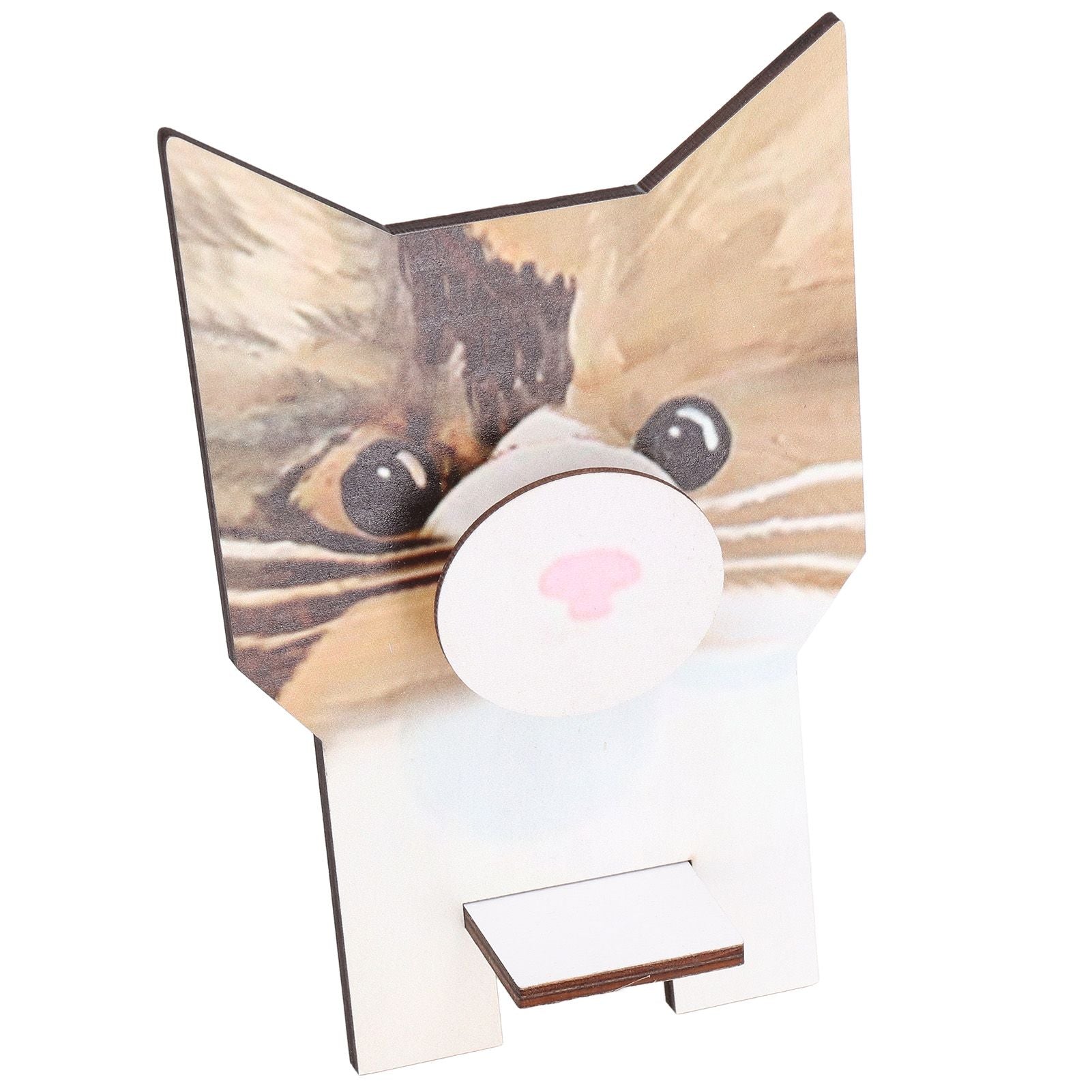 Animal Shape Glasses Holder Unique Beautiful Design Natural Odorless Composite Wood Eyeglasses Display V1294-YM0523-3115220001913