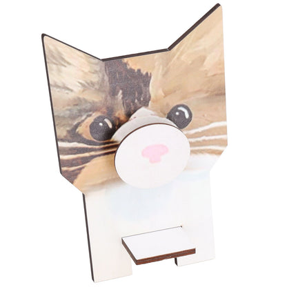 Animal Shape Glasses Holder Unique Beautiful Design Natural Odorless Composite Wood Eyeglasses Display V1294-YM0523-3115220001913