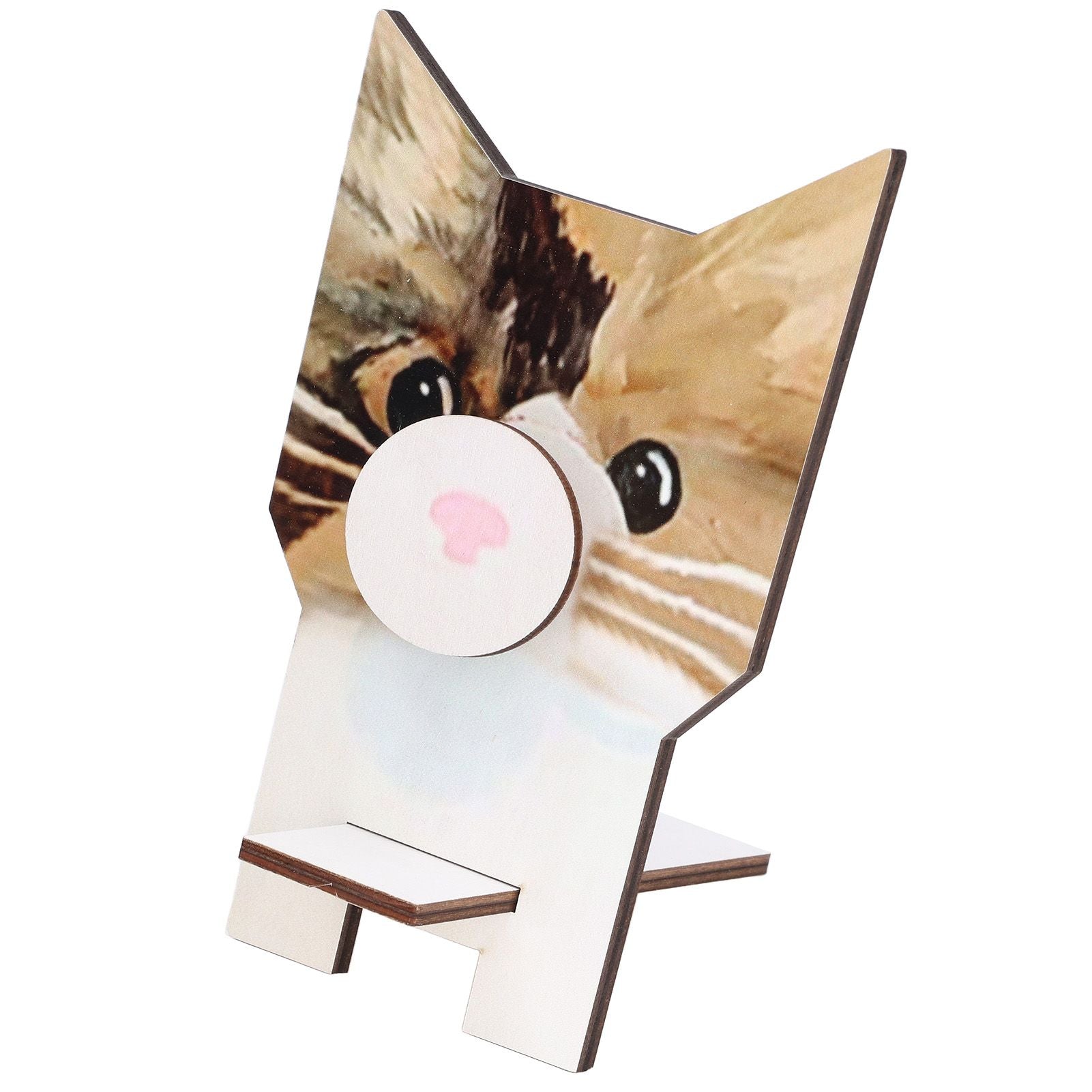 Animal Shape Glasses Holder Unique Beautiful Design Natural Odorless Composite Wood Eyeglasses Display V1294-YM0523-3115220001913