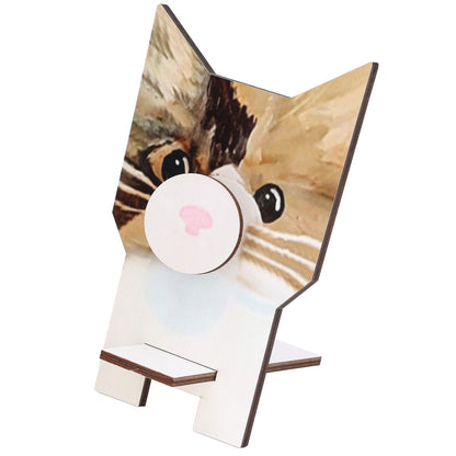 Animal Shape Glasses Holder Unique Beautiful Design Natural Odorless Composite Wood Eyeglasses Display V1294-YM0523-3115220001913