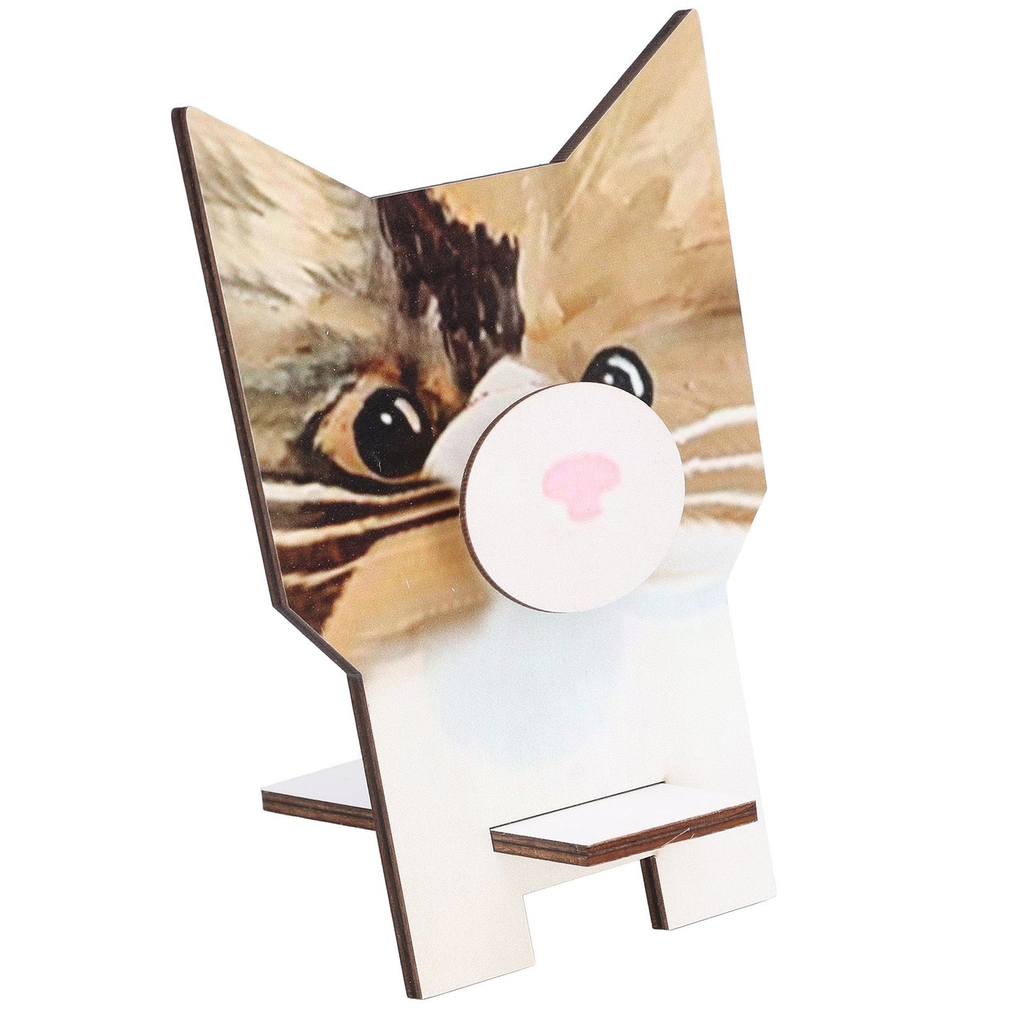 Animal Shape Glasses Holder Unique Beautiful Design Natural Odorless Composite Wood Eyeglasses Display V1294-YM0523-3115220001913