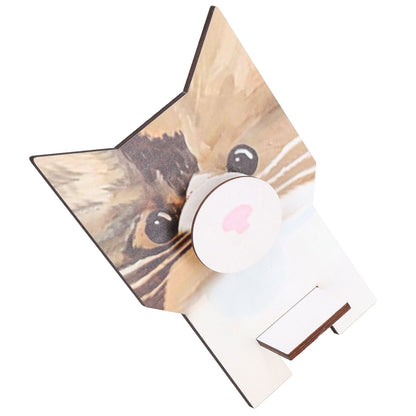 Animal Shape Glasses Holder Unique Beautiful Design Natural Odorless Composite Wood Eyeglasses Display V1294-YM0523-3115220001913