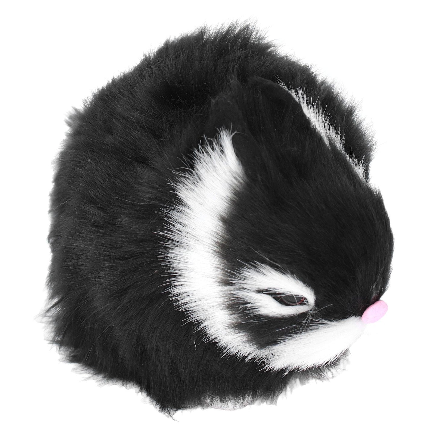 Miniature Plush Rabbits Plastic Plush Material Soft Comfortable Durable Rabbits Stuffed Doll for Table V1294-YM0523-3115220002011