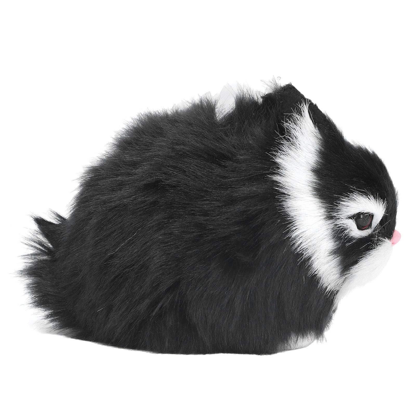 Miniature Plush Rabbits Plastic Plush Material Soft Comfortable Durable Rabbits Stuffed Doll for Table V1294-YM0523-3115220002011