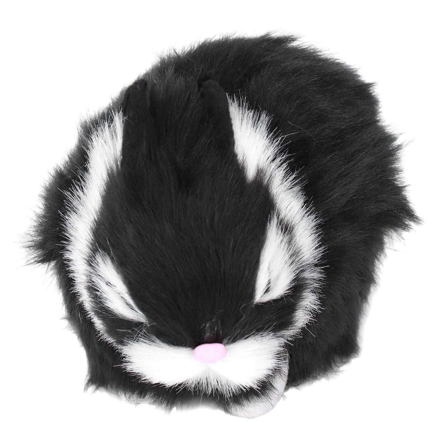 Miniature Plush Rabbits Plastic Plush Material Soft Comfortable Durable Rabbits Stuffed Doll for Table V1294-YM0523-3115220002011