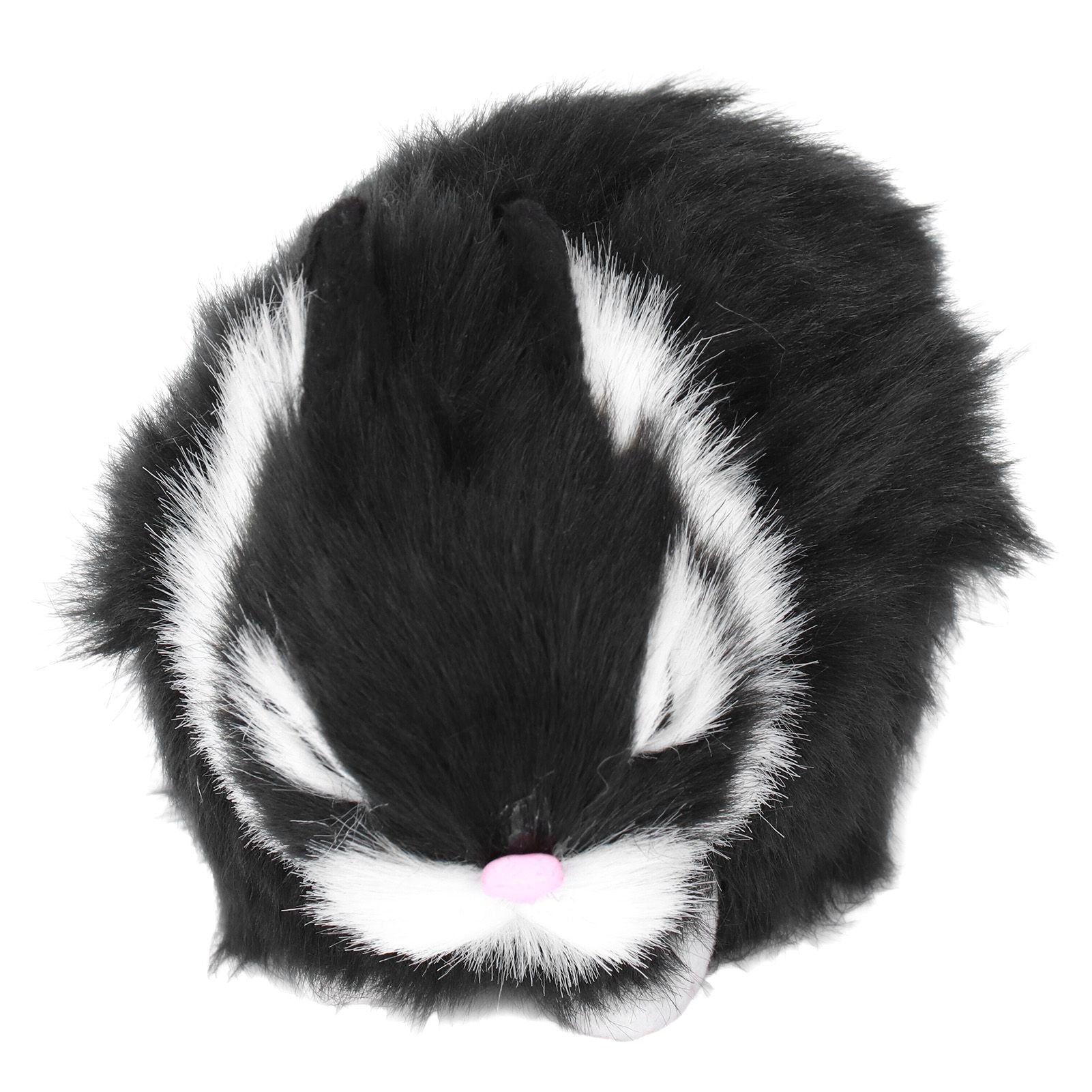 Miniature Plush Rabbits Plastic Plush Material Soft Comfortable Durable Rabbits Stuffed Doll for Table V1294-YM0523-3115220002011